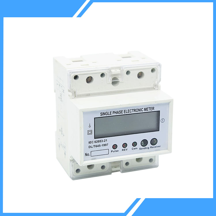 Din Rail Type Elektrikli iki istiqamətli enerji sayğacı